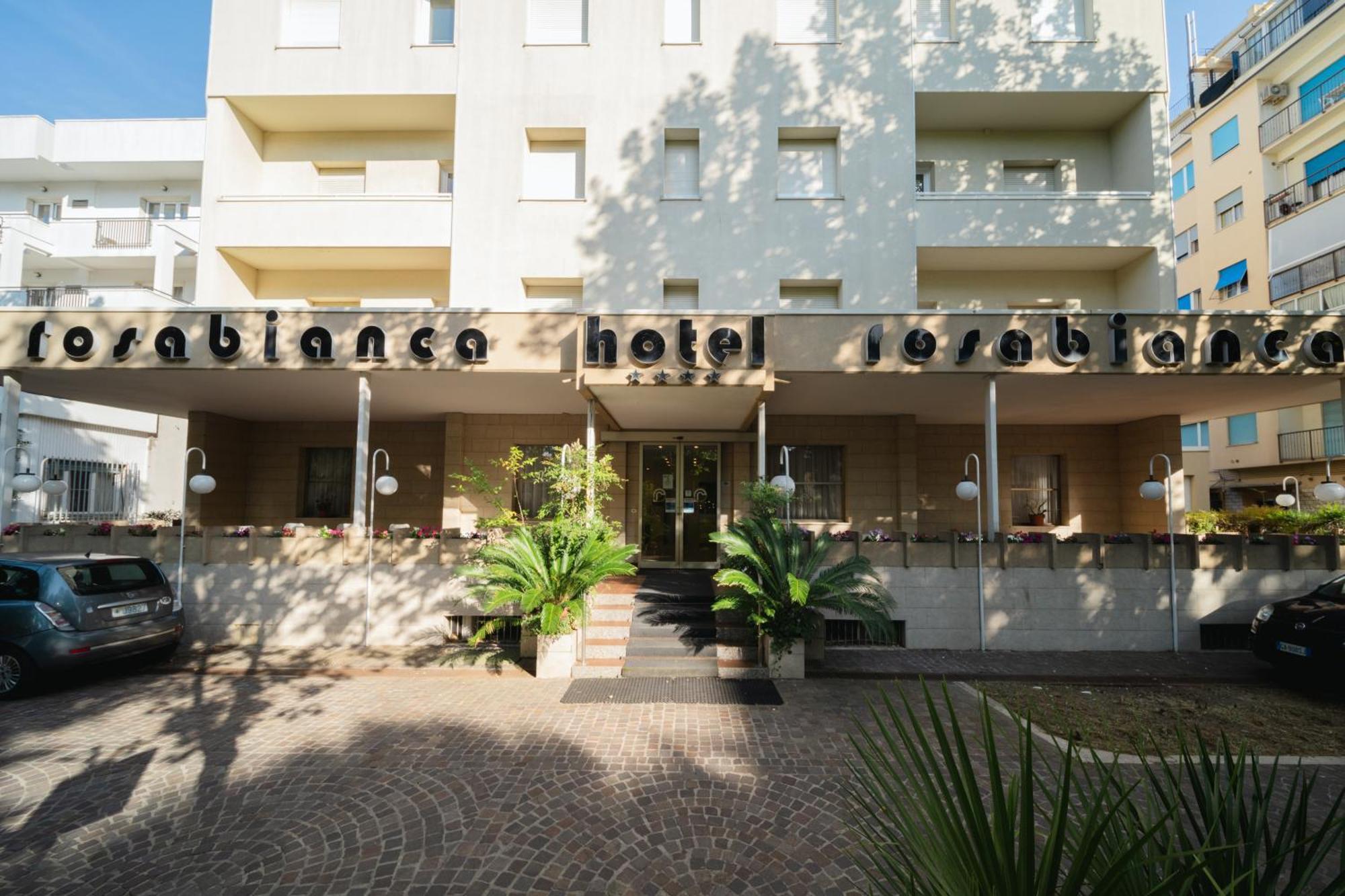 Hotel Rosabianca Rimini Kültér fotó