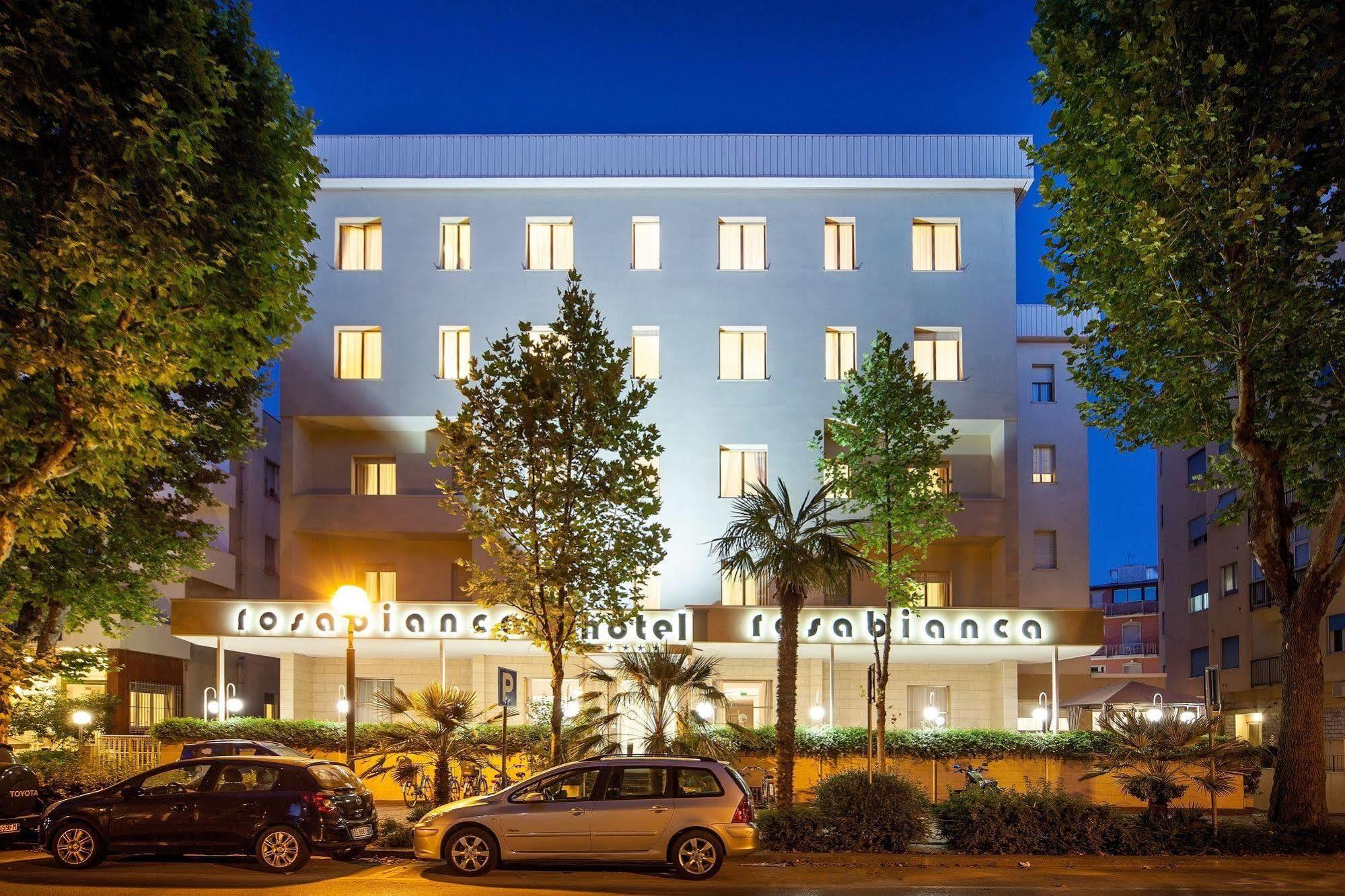 Hotel Rosabianca Rimini Kültér fotó